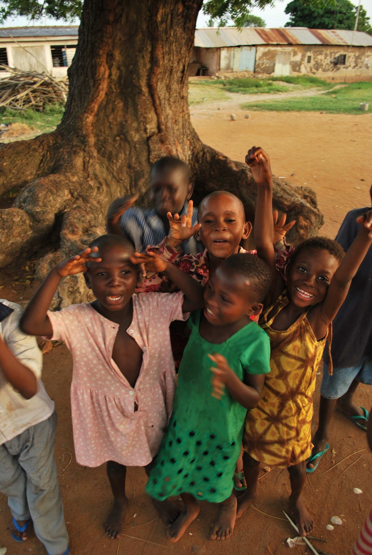 Children playing